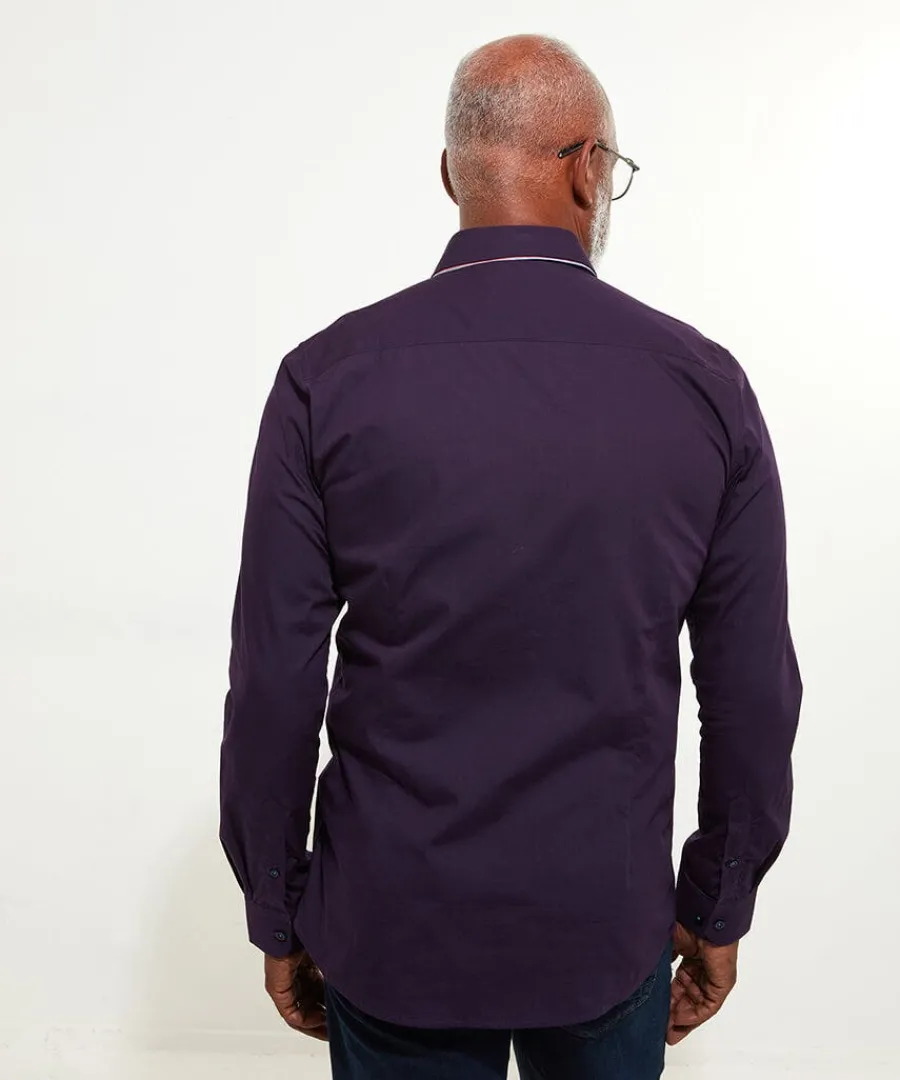 seriously_stylish_shirt_3.webp Hot Joe Browns Seriously Stylish Shirt Purple