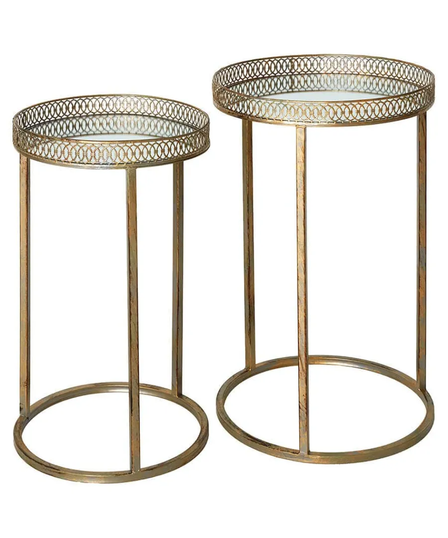 set_of__portobello_mirror_0.webp Discount Joe Browns Set Of 2 Portobello Mirrored Side Tables Gold