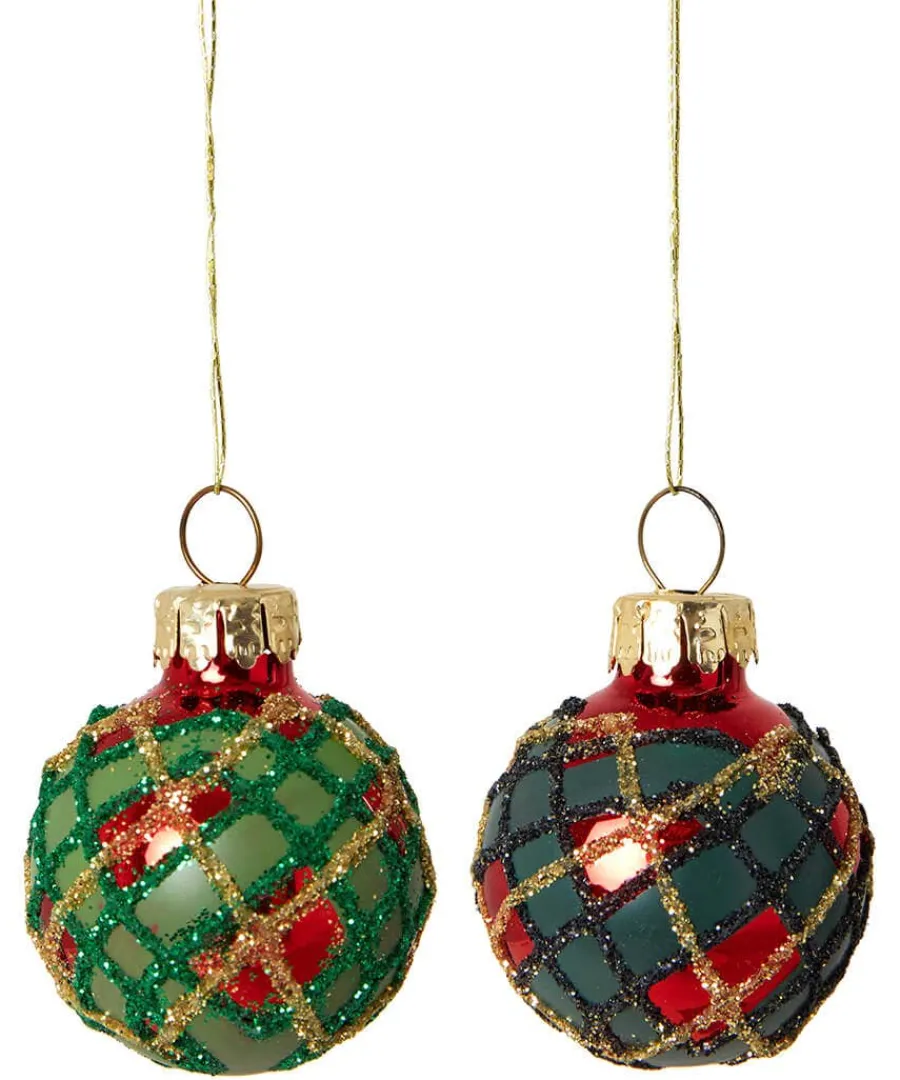 set_of__traditional_tarta_0.webp Outlet Joe Browns Set Of 12 Traditional Tartan Baubles Red