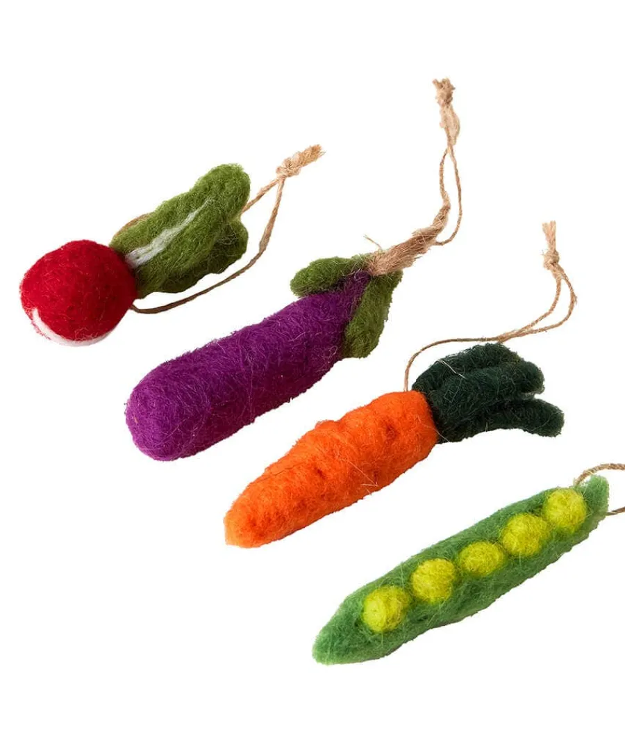 set_of__very_veggie_hangi_1.webp Online Joe Browns Set Of 4 Very Veggie Hanging Christmas Decorations Multi