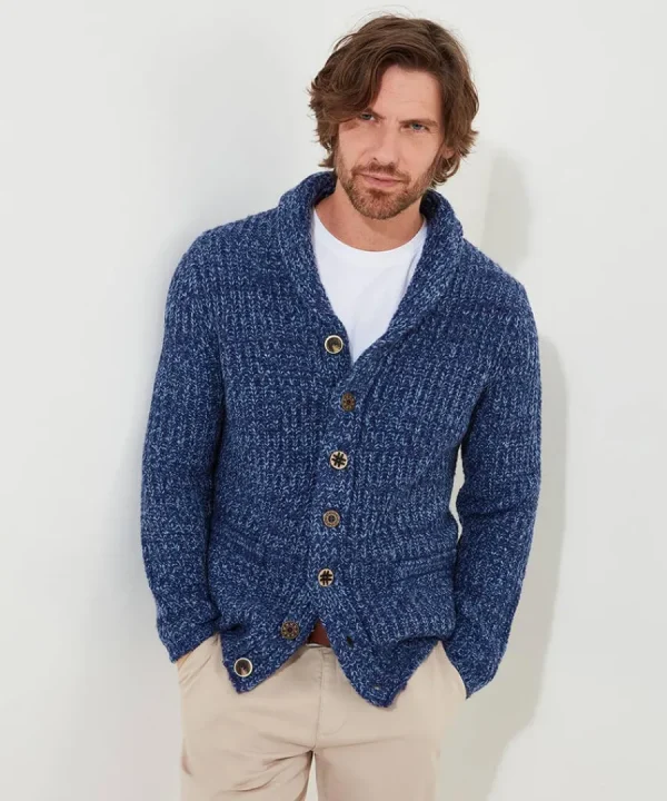 Shop Joe Browns Shore Cardigan Grey / Blue