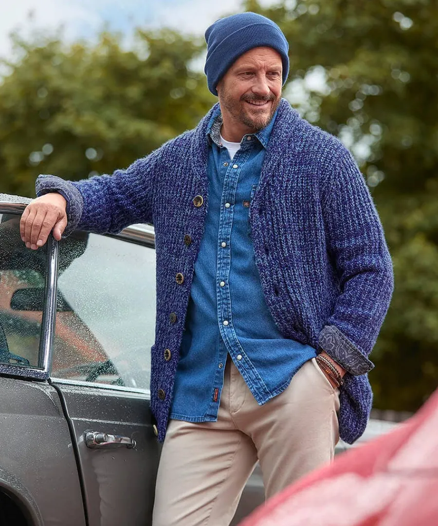 shore_cardigan_5.webp Shop Joe Browns Shore Cardigan Grey / Blue