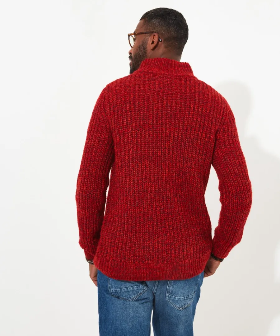 shore_funnel_knit_2.webp Cheap Joe Browns Shore Funnel Knit Red / Blue / Green / Grey / Mustard / Dark Green