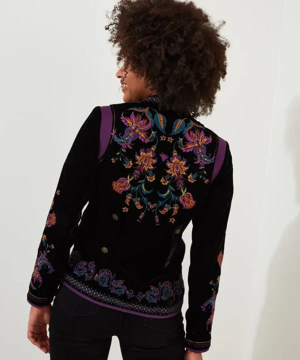 Flash Sale Joe Browns Show Stopper Embroidered Boutique Jacket Black