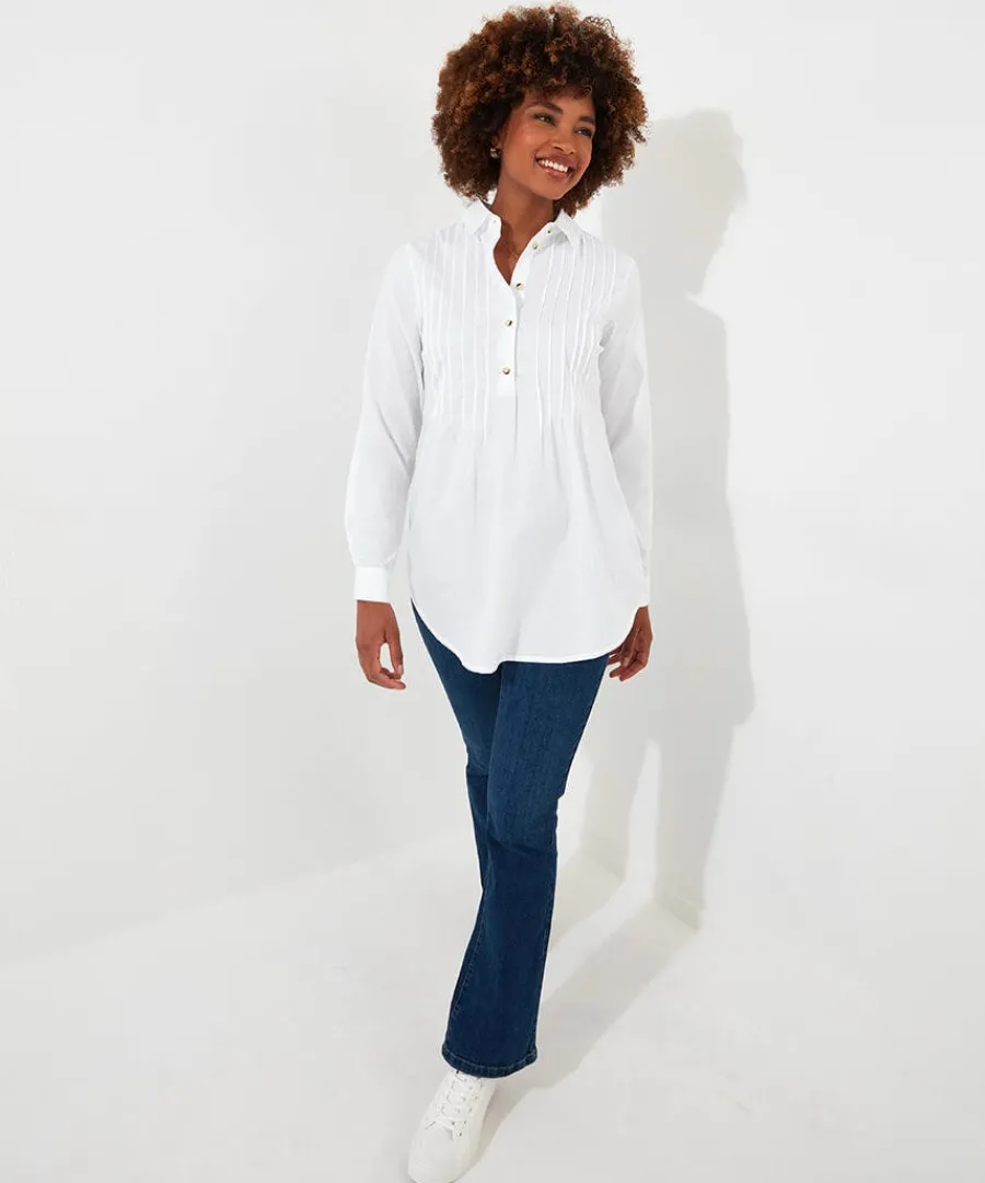 simons_longline_blouse_1.webp Store Joe Browns Simon's Longline Blouse White