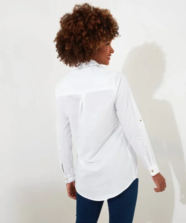 Store Joe Browns Simon's Longline Blouse White