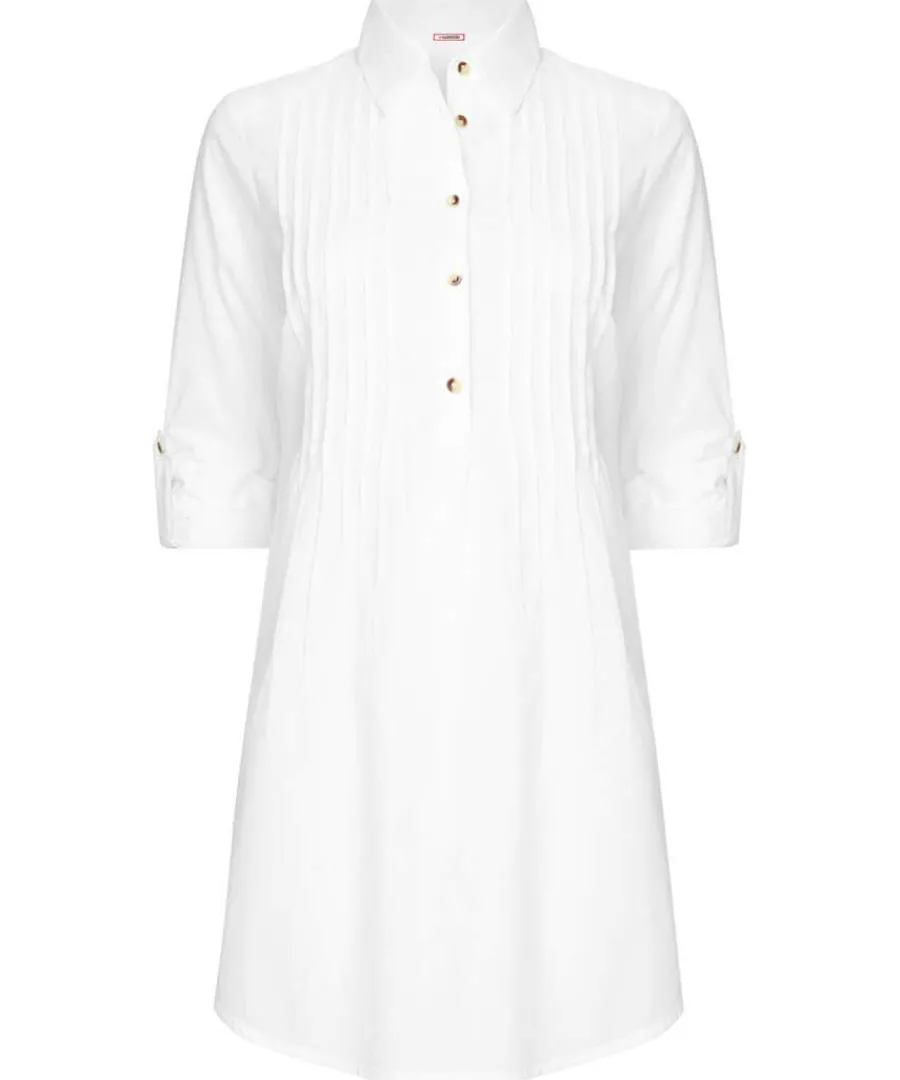 simons_summer_longline_bl_0.webp Clearance Joe Browns Simon's Summer Longline Blouse White