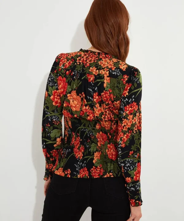 Cheap Joe Browns Simon's Vintage Printed Blouse Black