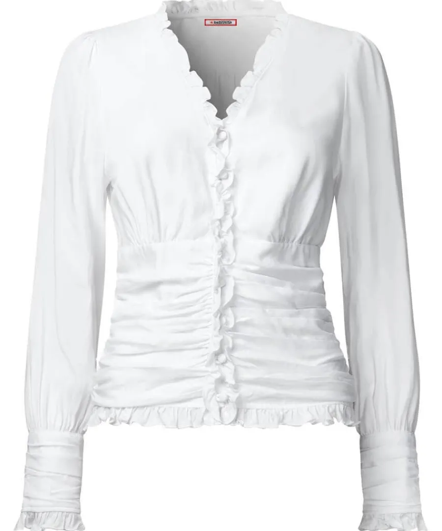 simons_vintage_style_blou_0.webp Hot Joe Browns Simon's Vintage Style Blouse White