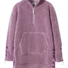 Fashion Joe Browns Sloe Joes Borg Fleece Funnel Purple