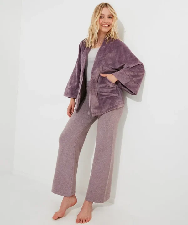 Best Sale Joe Browns Sloe Joes Kimono Purple