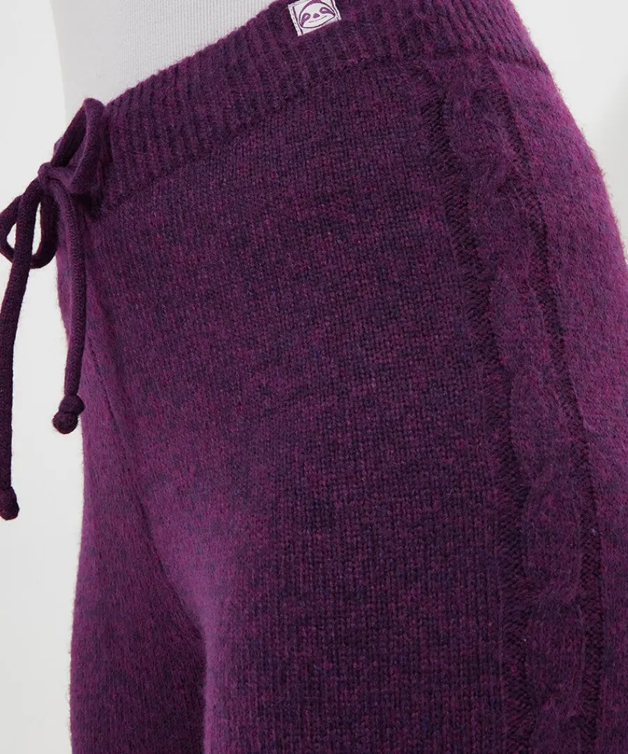 sloe_joes_knitted_cable_j_4.webp Best Sale Joe Browns Sloe Joes Knitted Cable Joggers Purple