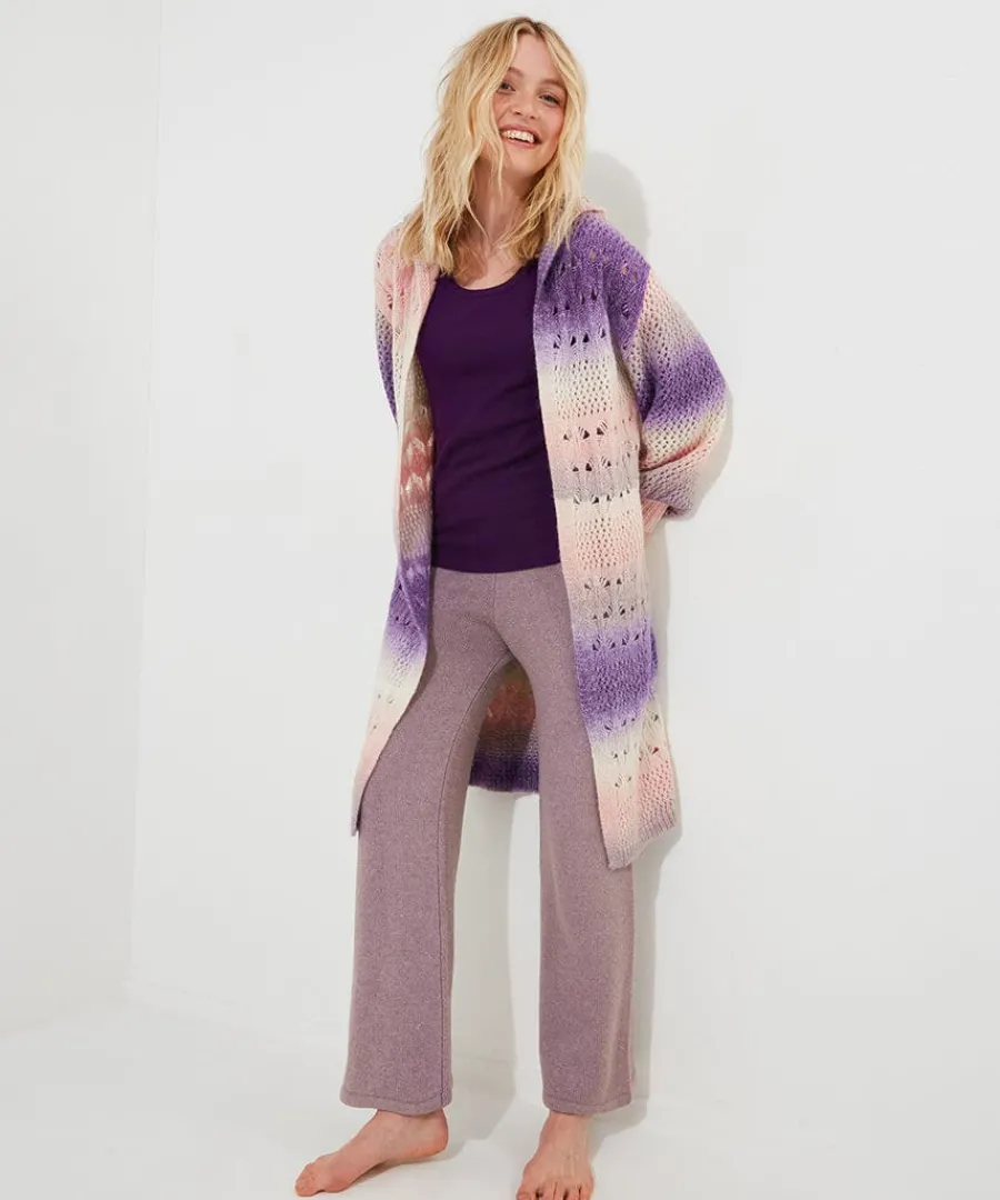 sloe_joes_ombre_cosy_long_2.webp Clearance Joe Browns Sloe Joes Ombre Cosy Longline Cardigan Multi