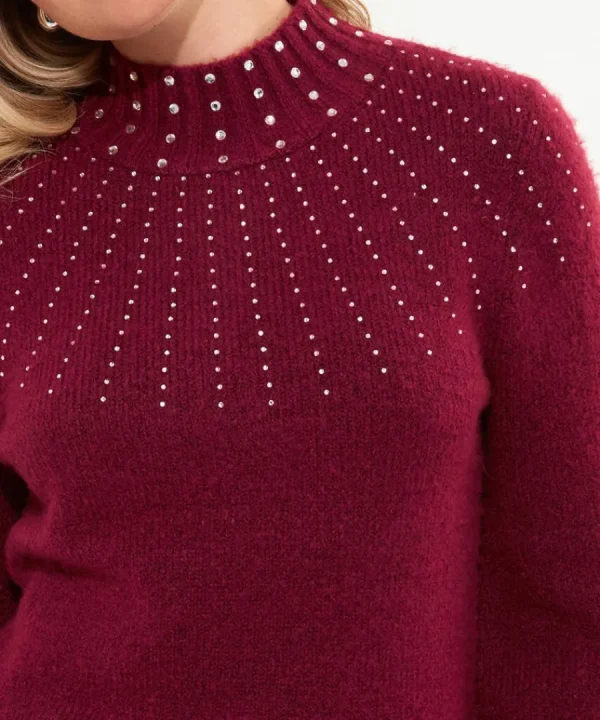 Flash Sale Joe Browns Sparkle Season Jumper Berry