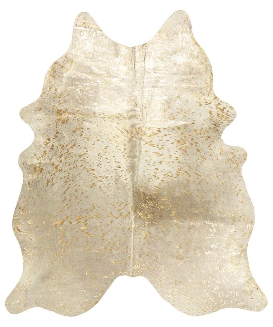 spectacularly_speckled_go_0.webp Fashion Joe Browns Spectacularly Speckled Cowhide Rug Gold