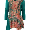 Sale Joe Browns Statement Printed Jersey Tunic Green