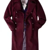 New Joe Browns Step Out Military Coat Berry