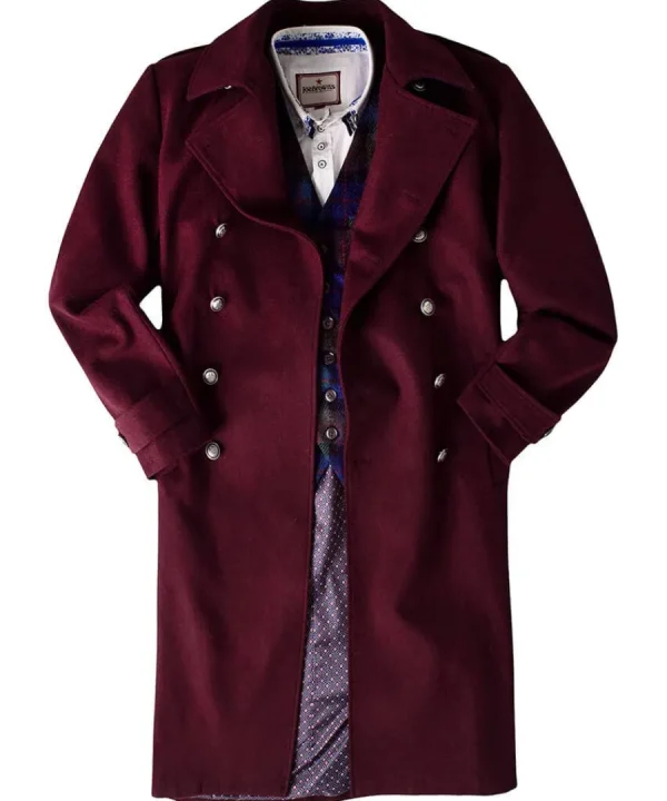 New Joe Browns Step Out Military Coat Berry