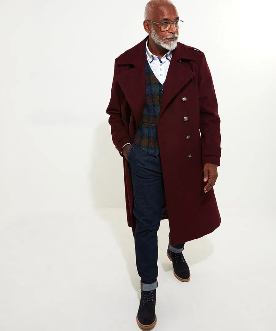 step_out_military_coat_3.webp New Joe Browns Step Out Military Coat Berry