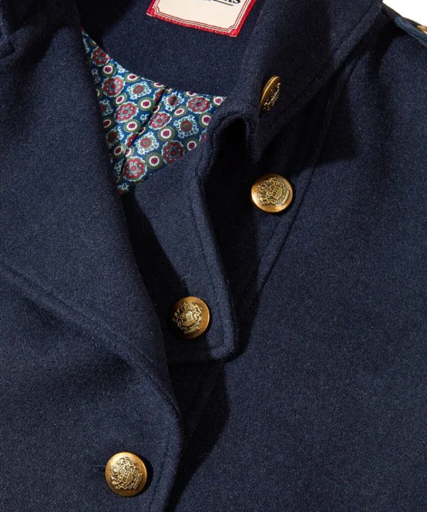 Hot Joe Browns Step Up Coat Navy