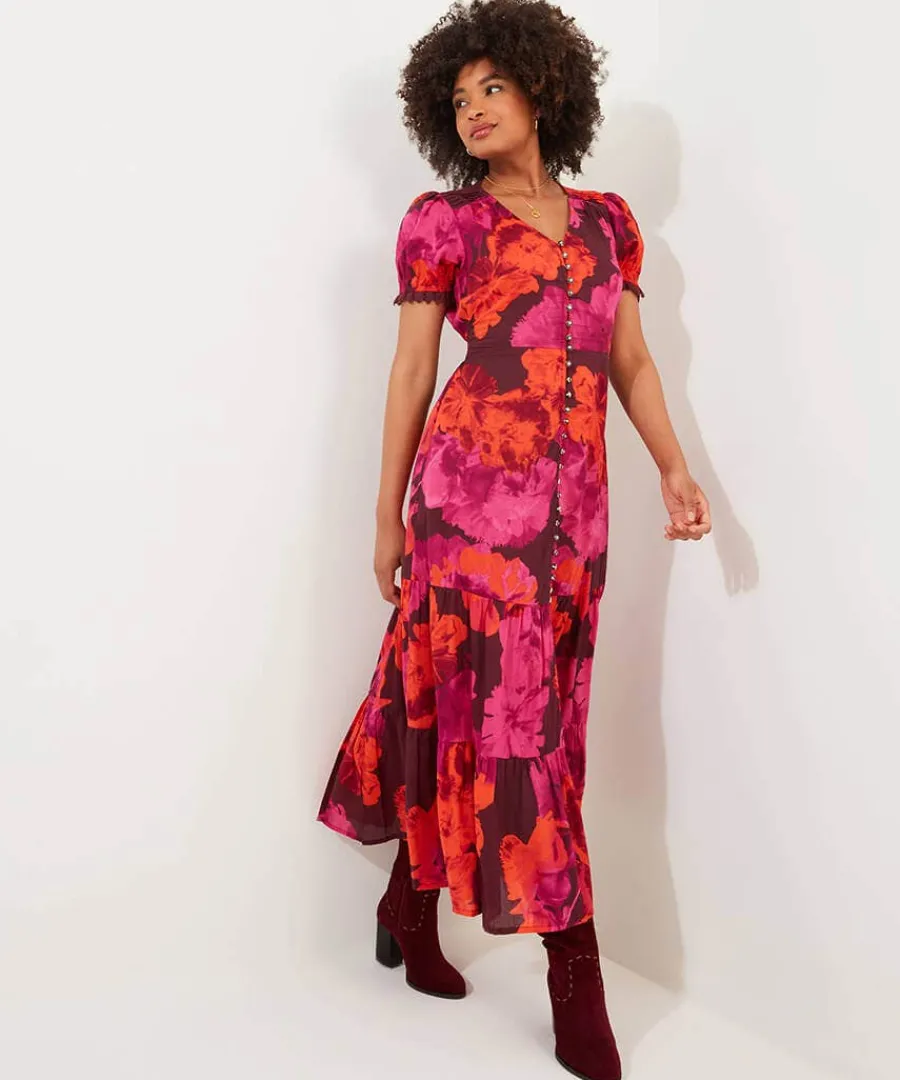 stunning_florals_dress_2.webp Best Joe Browns Stunning Florals Dress Pink
