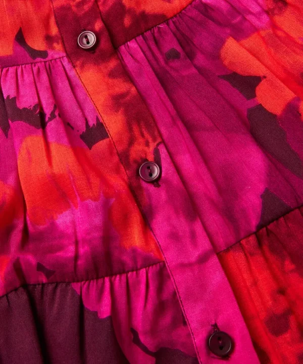Online Joe Browns Stunning Florals Skirt Pink