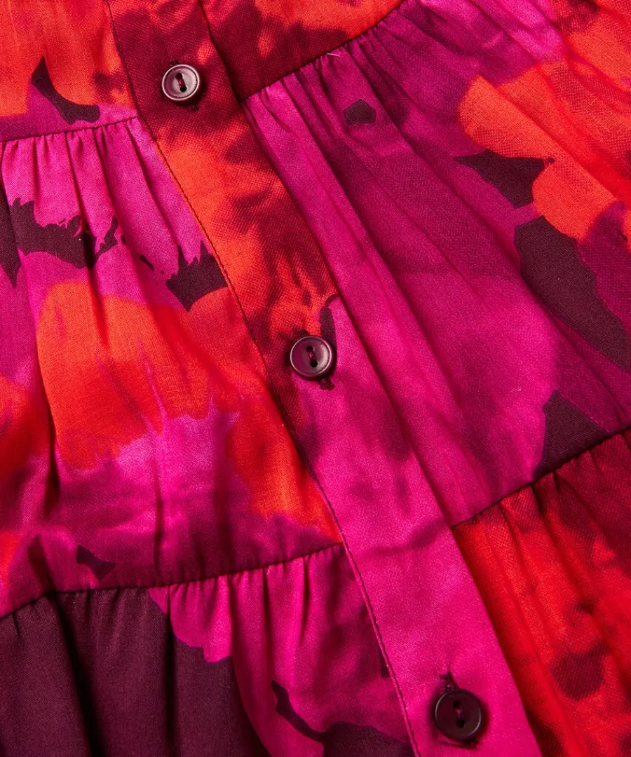 stunning_florals_skirt_4.webp Online Joe Browns Stunning Florals Skirt Pink
