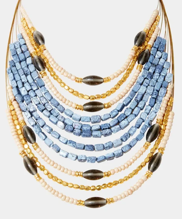 Shop Joe Browns Sublime Layered Boho Necklace Grey