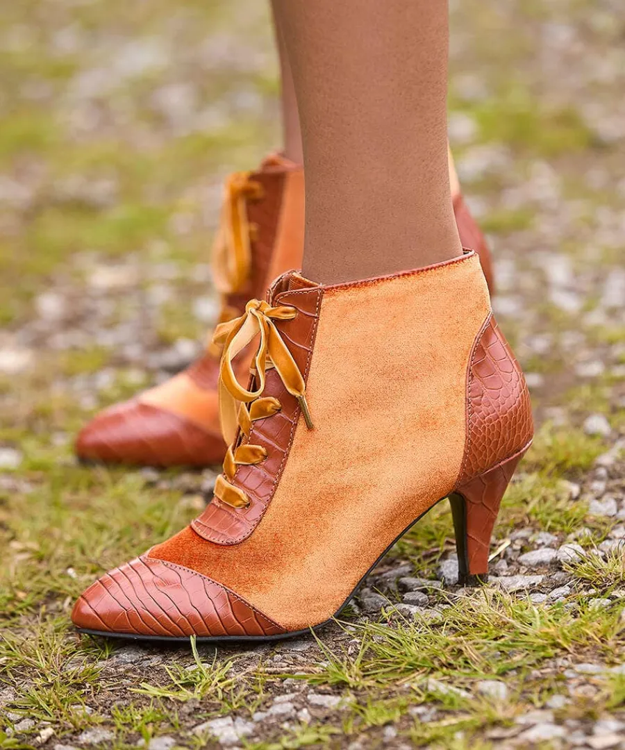 sweet_song_velvet_bootees_5.webp Best Sale Joe Browns Sweet Song Velvet Bootees Caramel