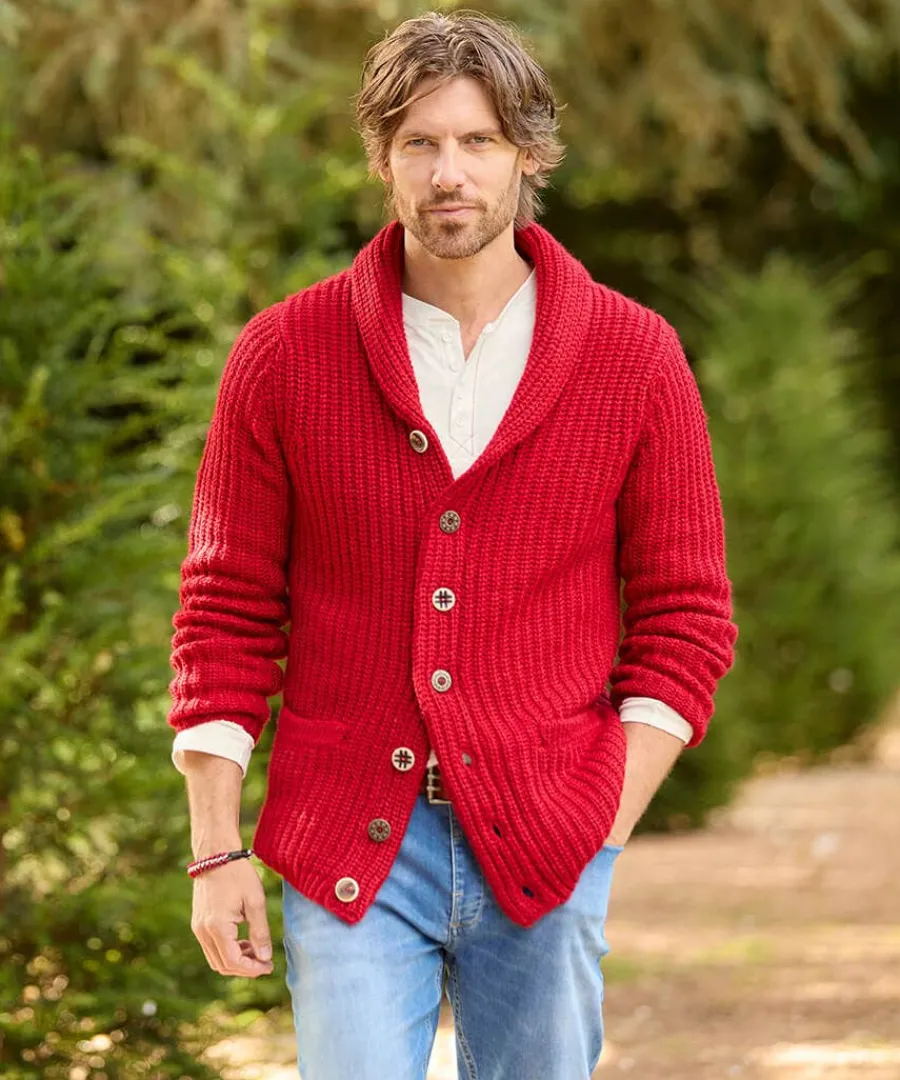 tide_cardigan_1.webp Store Joe Browns Tide Cardigan Red