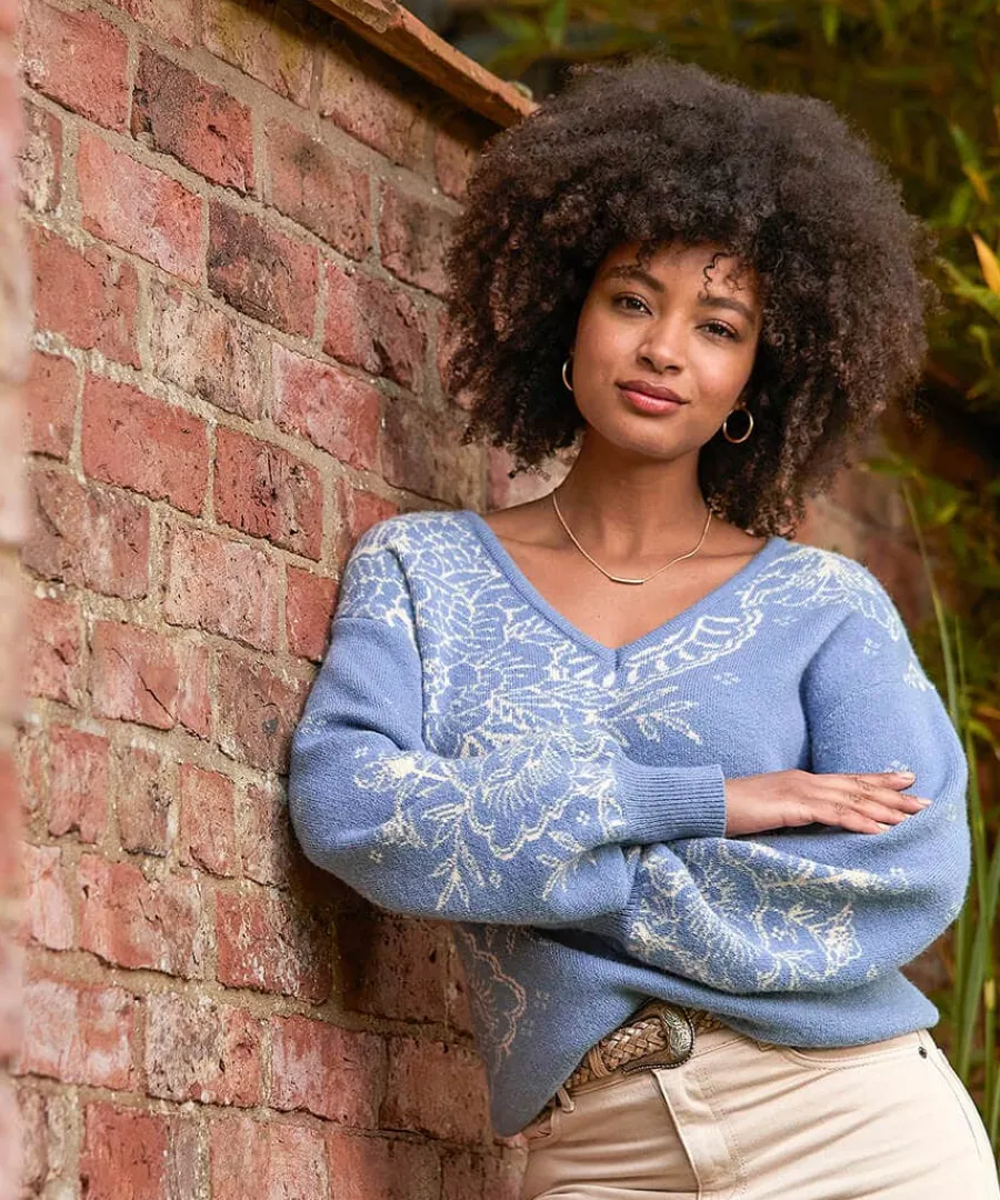 tilly_paisley_jumper_5.webp Fashion Joe Browns Tilly Paisley Jumper Blue