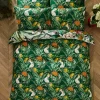 Cheap Joe Browns Totally Tropical Reversible Duvet Set Green
