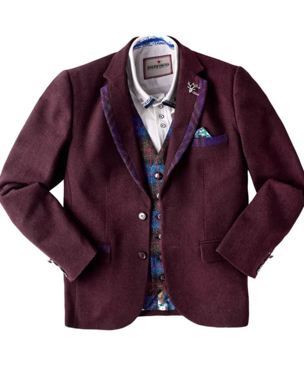 Shop Joe Browns Touch Of Personality Blazer Burgundy