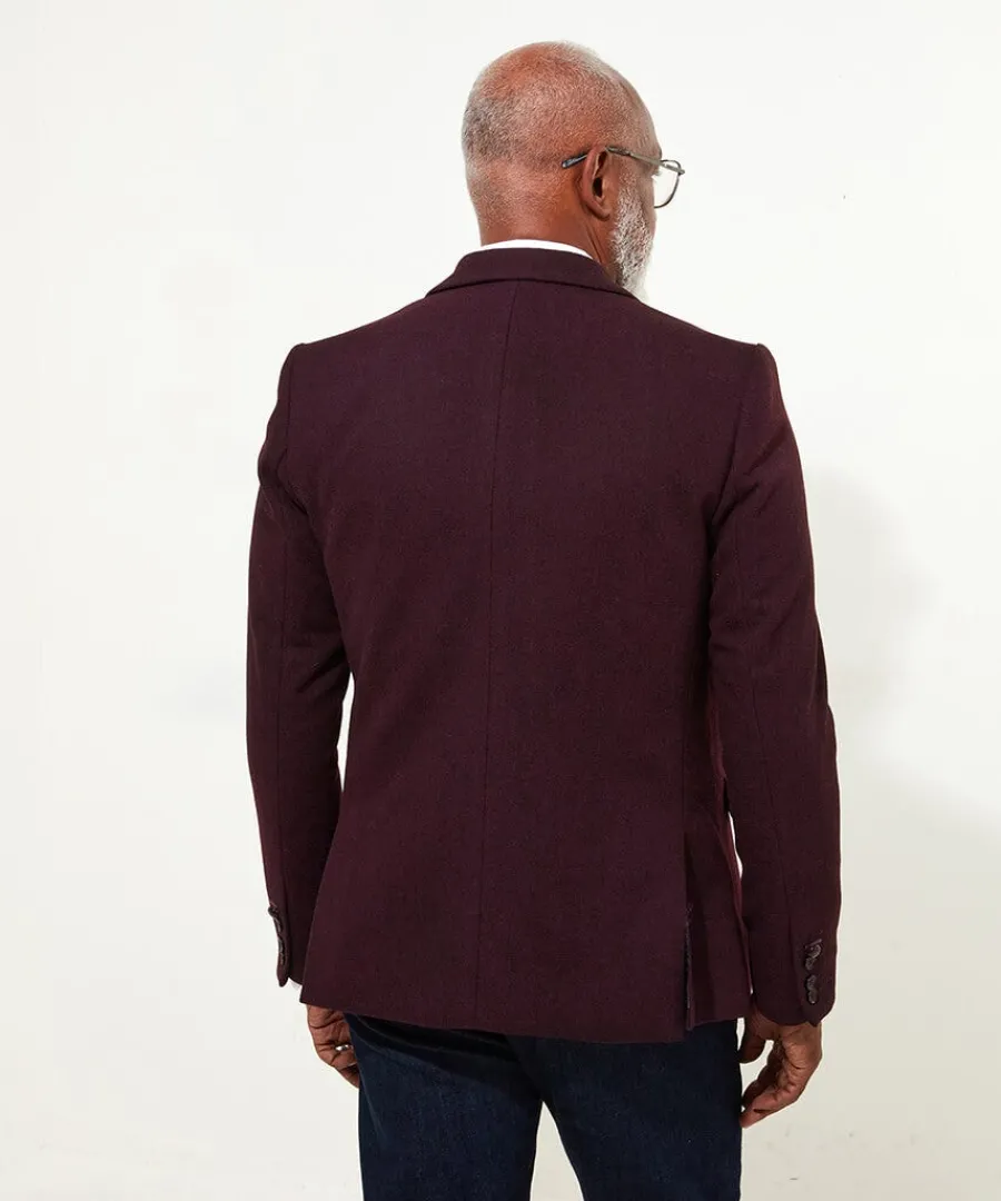 touch_of_personality_blaz_3.webp Shop Joe Browns Touch Of Personality Blazer Burgundy