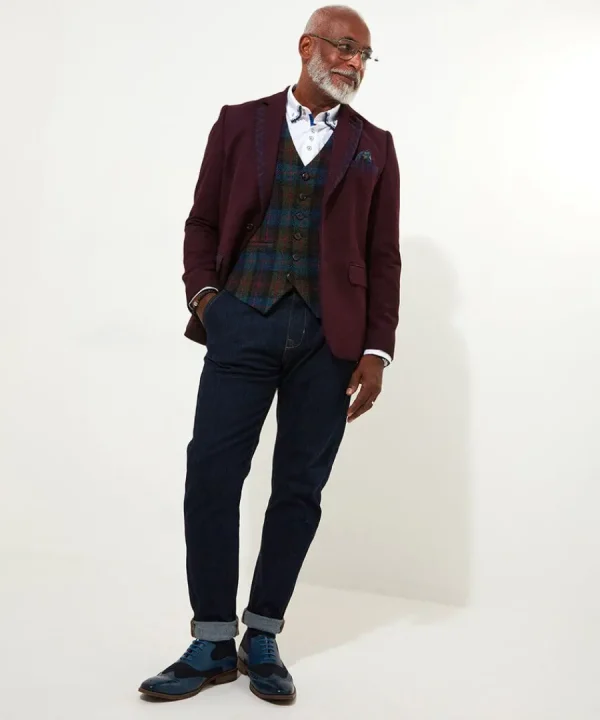 Shop Joe Browns Touch Of Personality Blazer Burgundy
