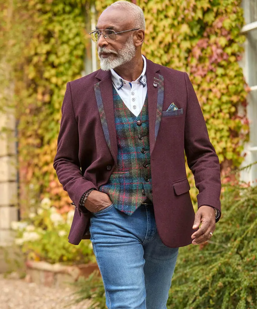 touch_of_personality_blaz_5.webp Shop Joe Browns Touch Of Personality Blazer Burgundy
