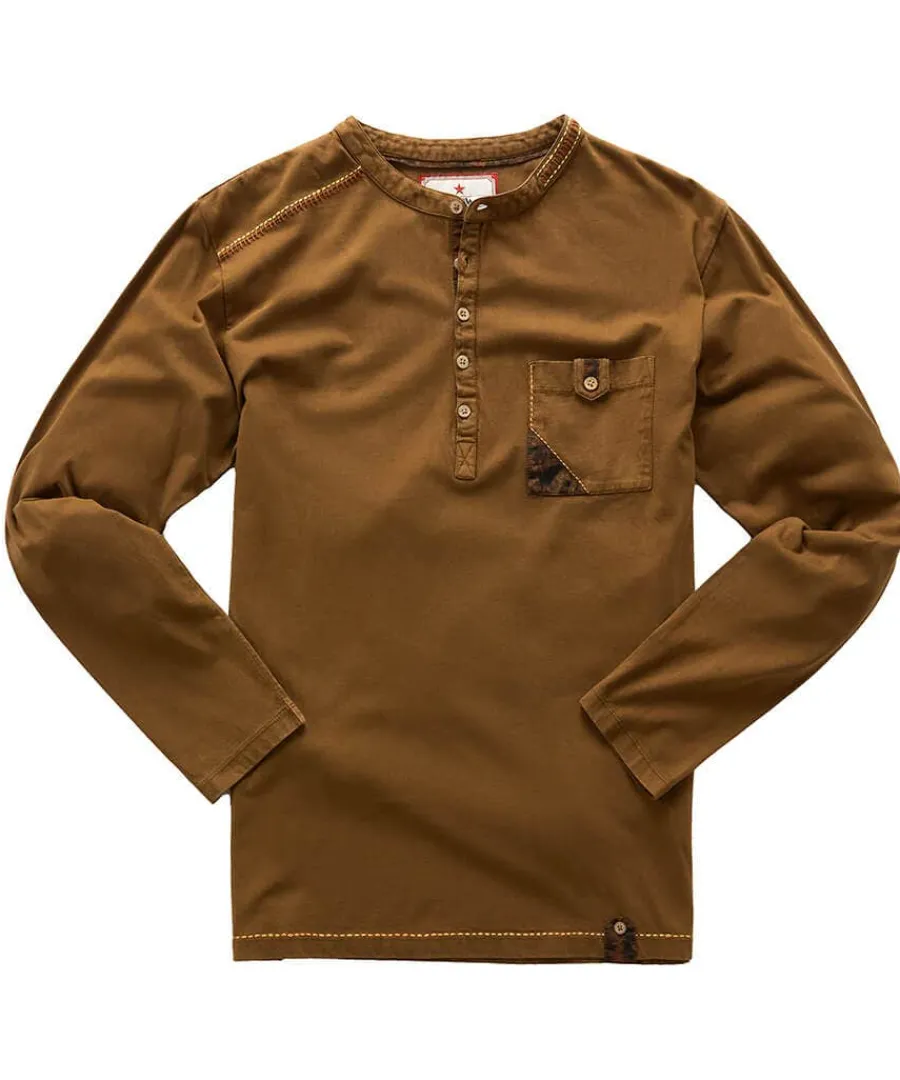 touch_of_personality_henl_0.webp Hot Joe Browns Touch Of Personality Henley Brown