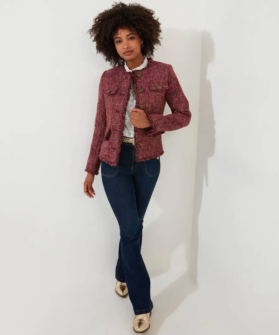 truly_tweed_jacket_2.webp Discount Joe Browns Truly Tweed Jacket Berry