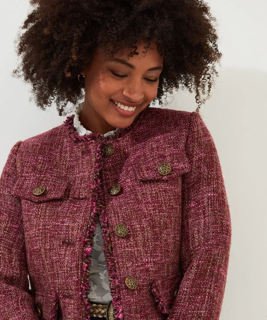 truly_tweed_jacket_4.webp Discount Joe Browns Truly Tweed Jacket Berry
