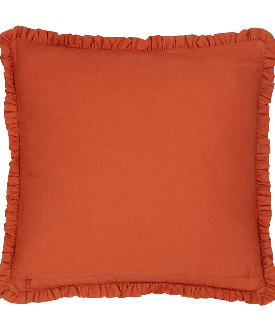 unbound_wanderer_frill_cu_1.webp Clearance Joe Browns Unbound Wanderer Frill Cushion Amber