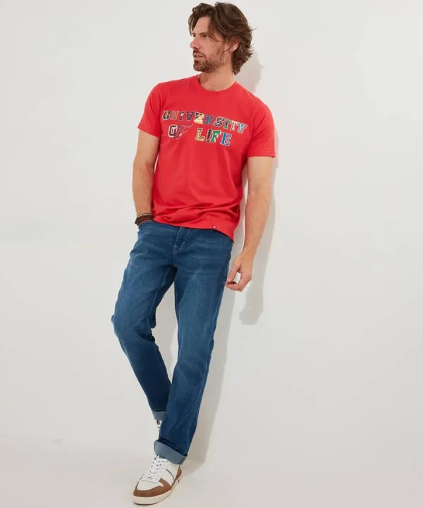 Outlet Joe Browns University Of Life Tee Red