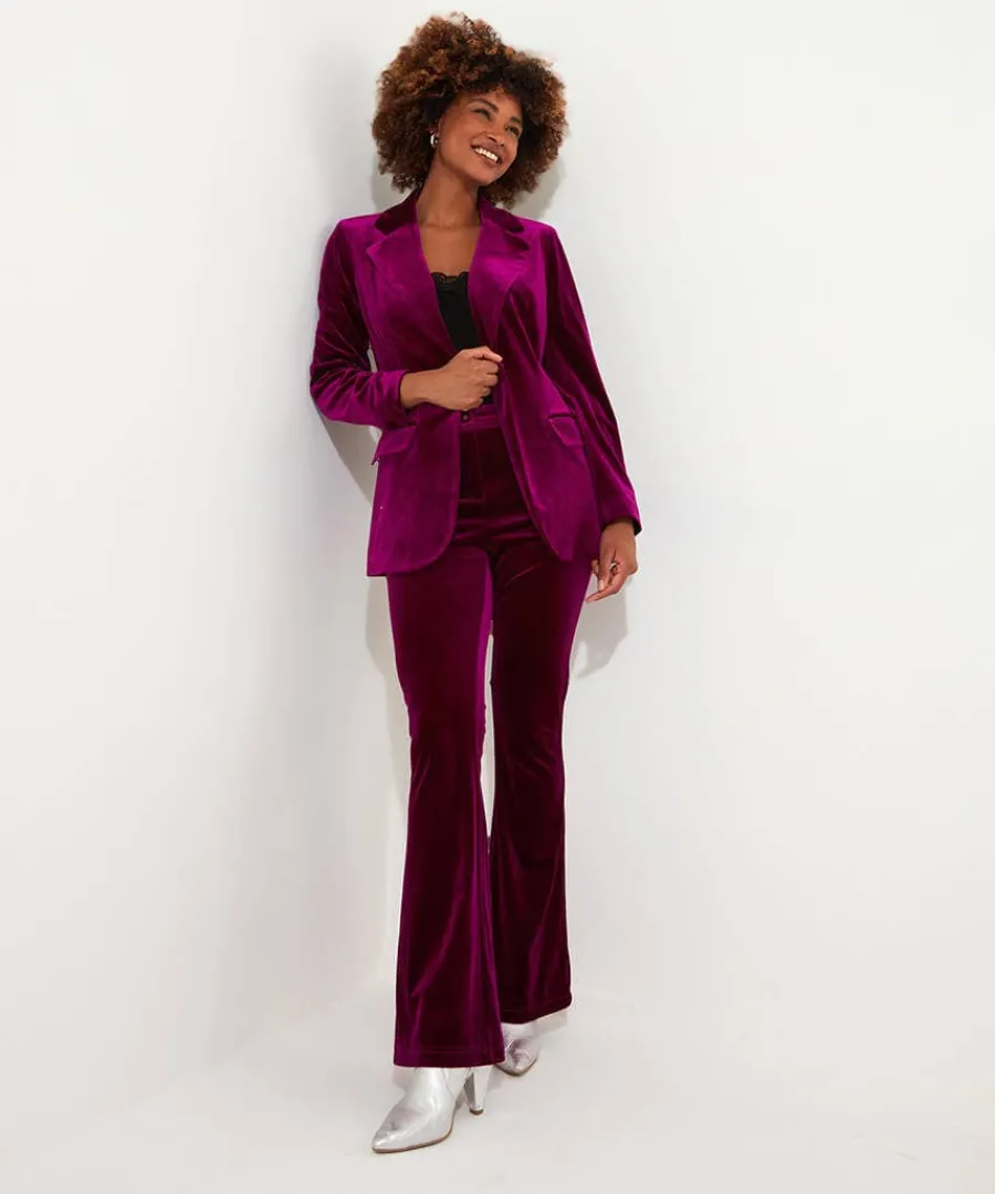 valencia_velour_jacket_2.webp Outlet Joe Browns Valencia Velour Jacket Pink