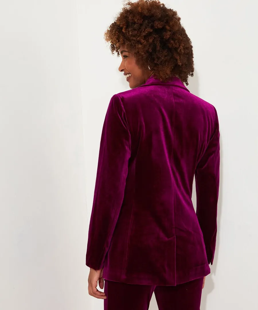 valencia_velour_jacket_4.webp Outlet Joe Browns Valencia Velour Jacket Pink
