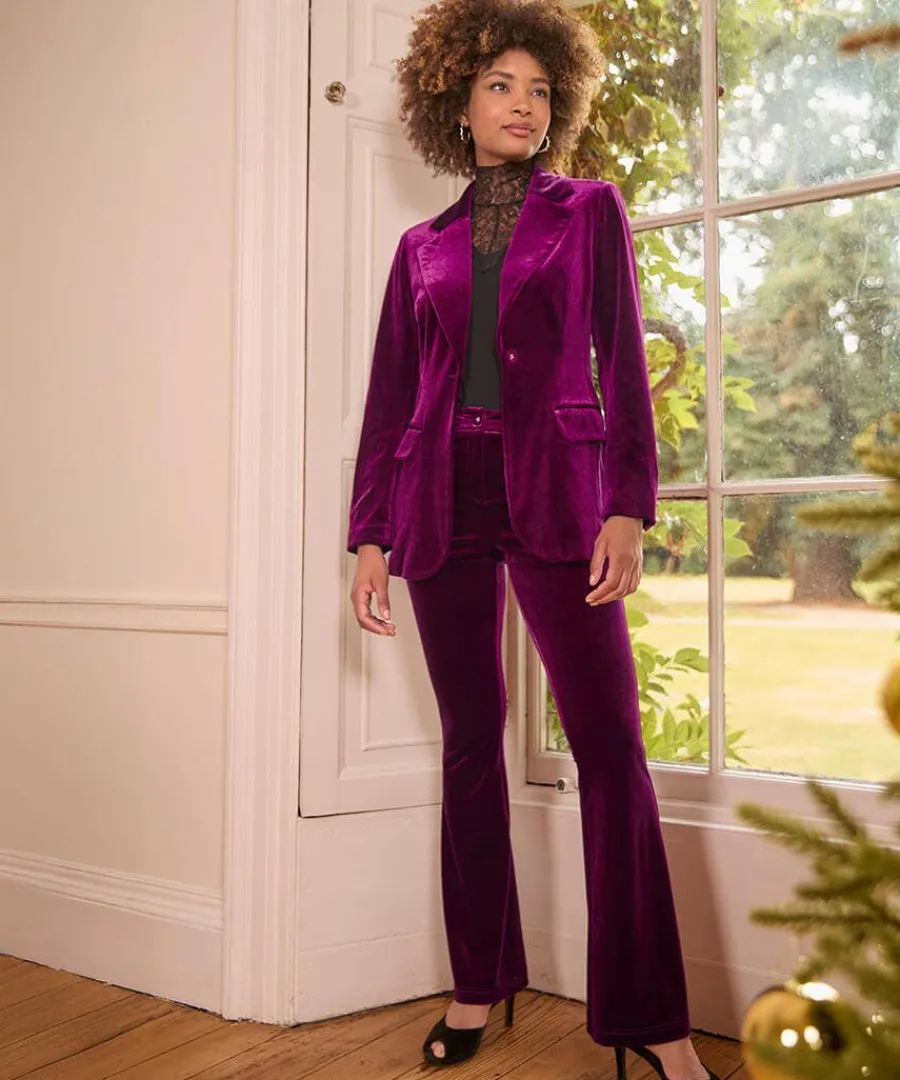 valencia_velour_trousers_1.webp Best Joe Browns Valencia Velour Trousers Pink