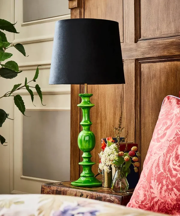 Cheap Joe Browns Vibrant And Velvet Table Lamp Green