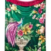 Sale Joe Browns Victoriana Vibrant Reversible Throw Green