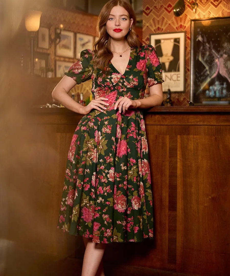 vintage_dreams_dress_6.webp Discount Joe Browns Vintage Dreams Dress Green
