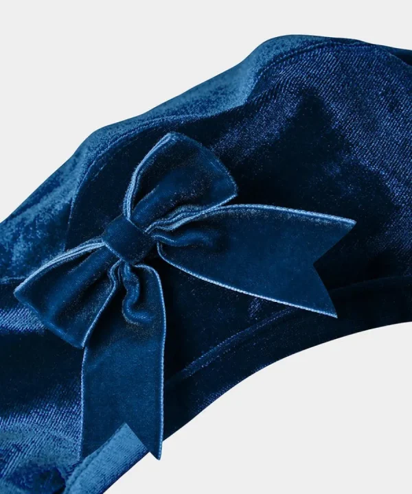 Online Joe Browns Vintage Luxe Velvet Beret Dark Teal
