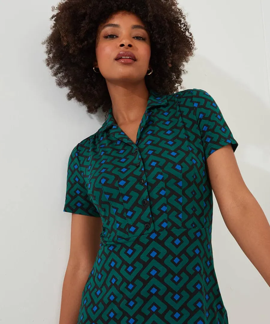 vintage_vibes_jersey_dres_2.webp Cheap Joe Browns Vintage Vibes Jersey Dress Green