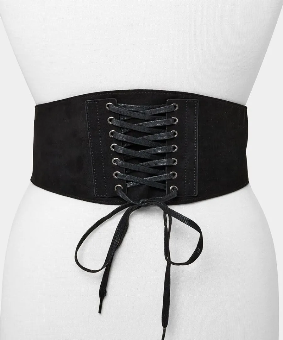 vivienne_lace_up_corset_b_1.webp Shop Joe Browns Vivienne Lace Up Corset Belt Black
